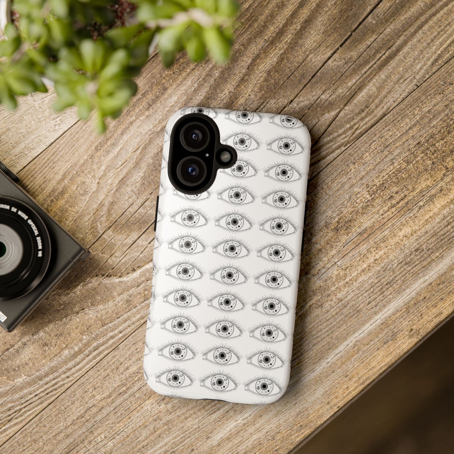 Eye-Catching Phone Case - Tough Cases | Unique Gifts for Art Lovers, Trendy Accessories, Customizable Phone Cover