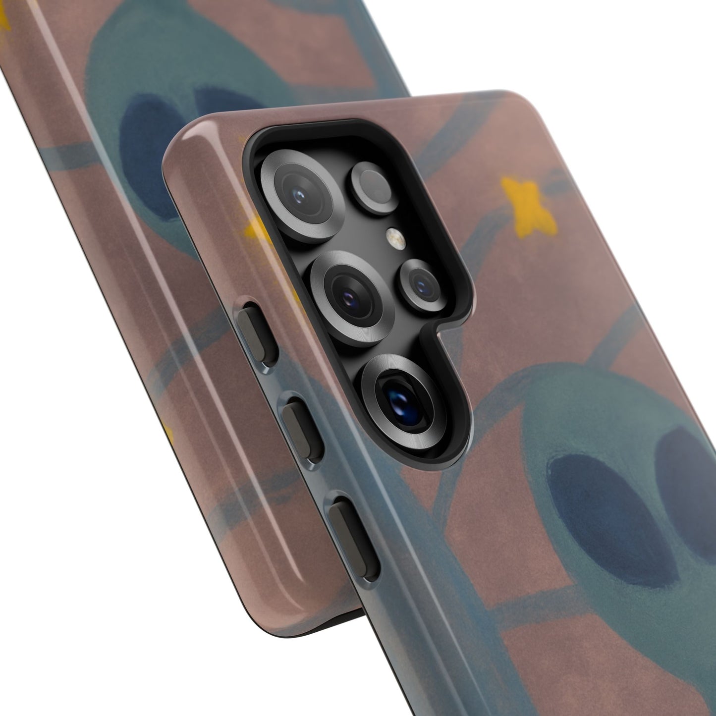 Alien-Themed Phone Case, Unique Designs for Sci-Fi Lovers, Gifts for Space Fans, Stylish Mobile Protector, Halloween Accessories, Space Art