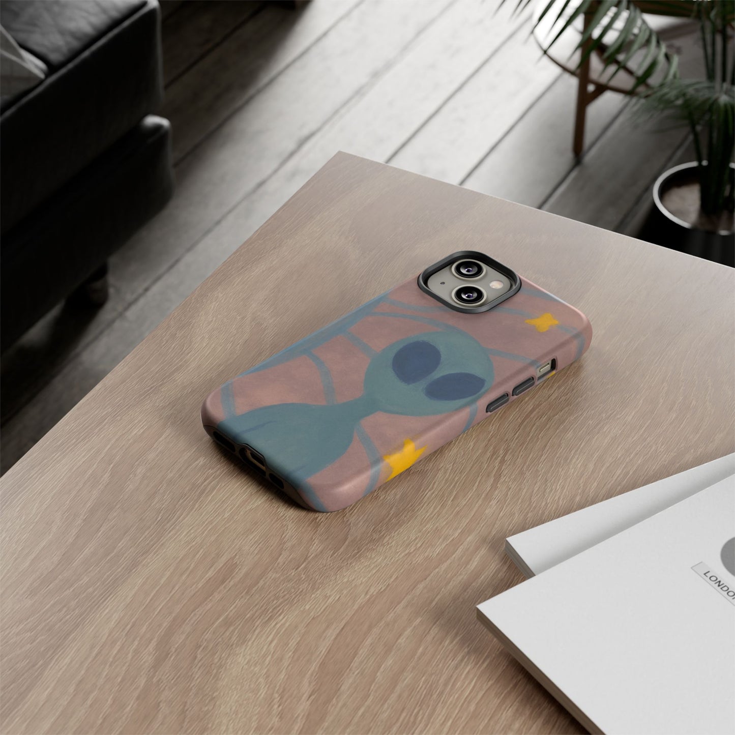 Alien-Themed Phone Case, Unique Designs for Sci-Fi Lovers, Gifts for Space Fans, Stylish Mobile Protector, Halloween Accessories, Space Art