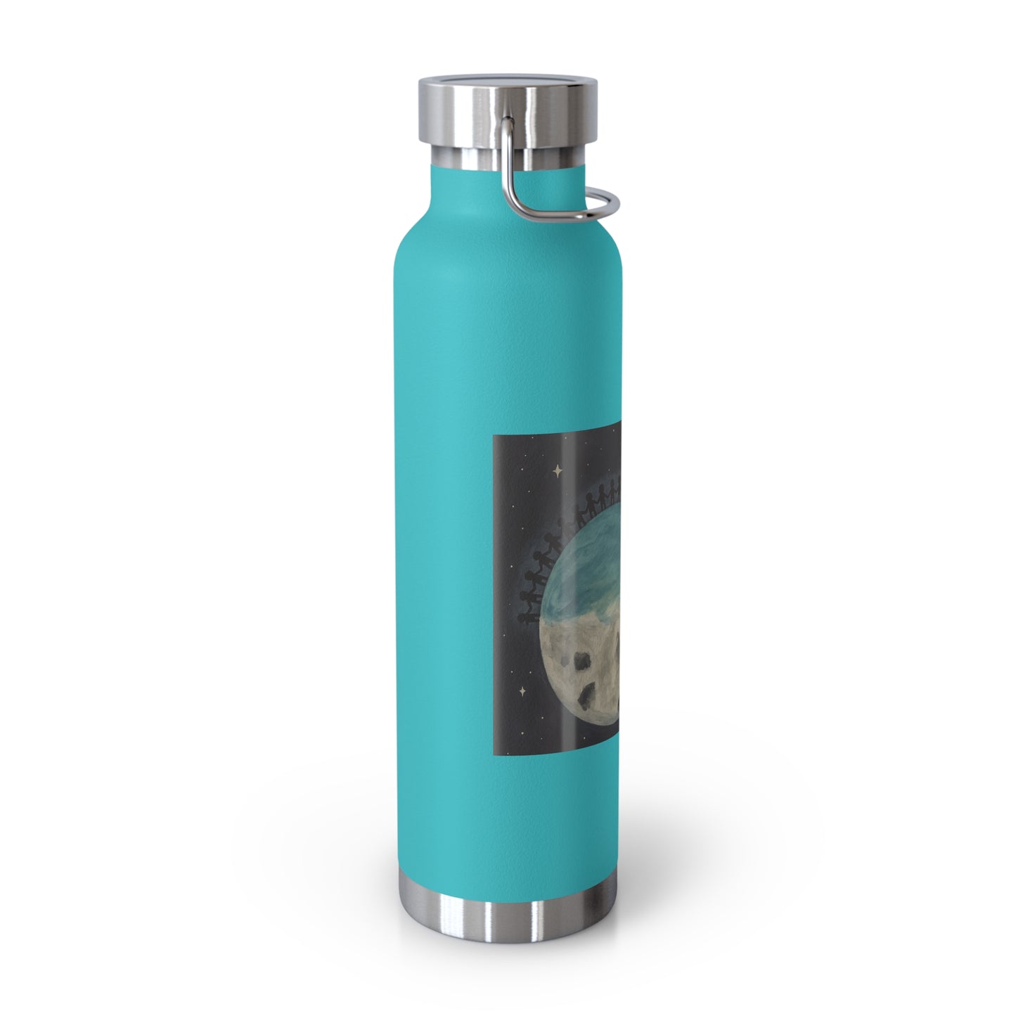 Moonlit Adventure Thermal Bottle, Insulated Water Flask, Travel Bottle, Outdoor Hydration, Gift for Nature Lovers, Camping Essentials
