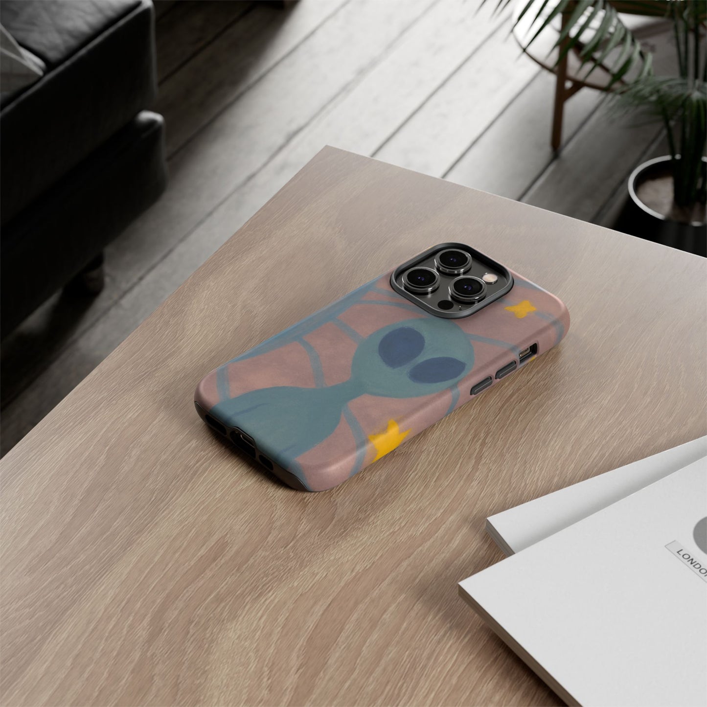 Alien-Themed Phone Case, Unique Designs for Sci-Fi Lovers, Gifts for Space Fans, Stylish Mobile Protector, Halloween Accessories, Space Art