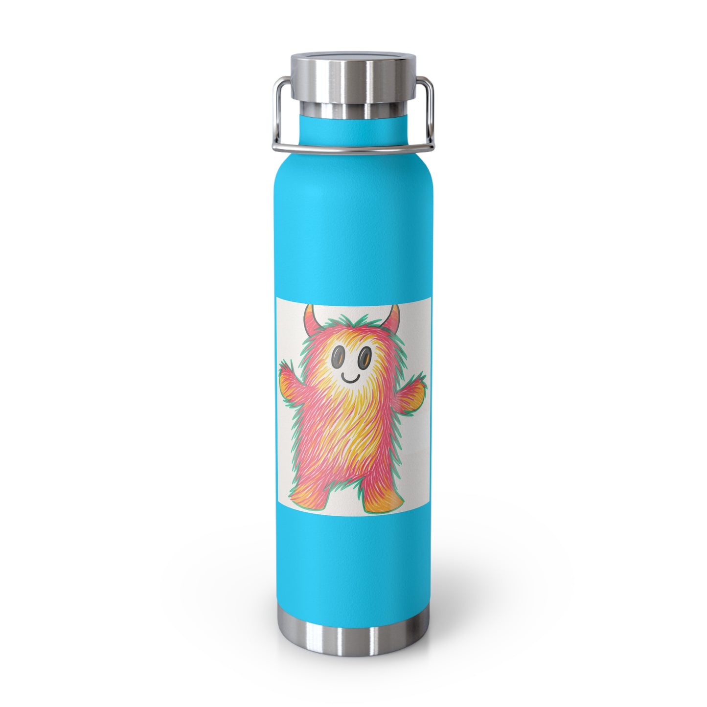 Cute Monster Water Bottle | Fun Insulated Flask for Kids, Hiking, Camping, Gifts, School, Travel