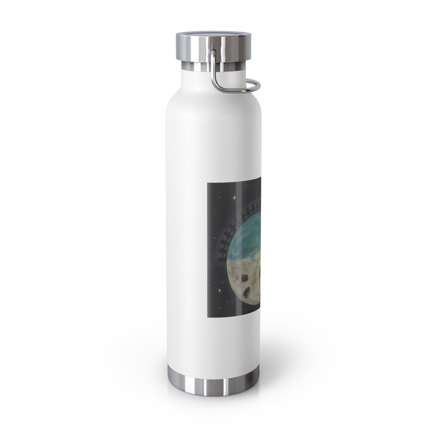 Moonlit Adventure Thermal Bottle, Insulated Water Flask, Travel Bottle, Outdoor Hydration, Gift for Nature Lovers, Camping Essentials