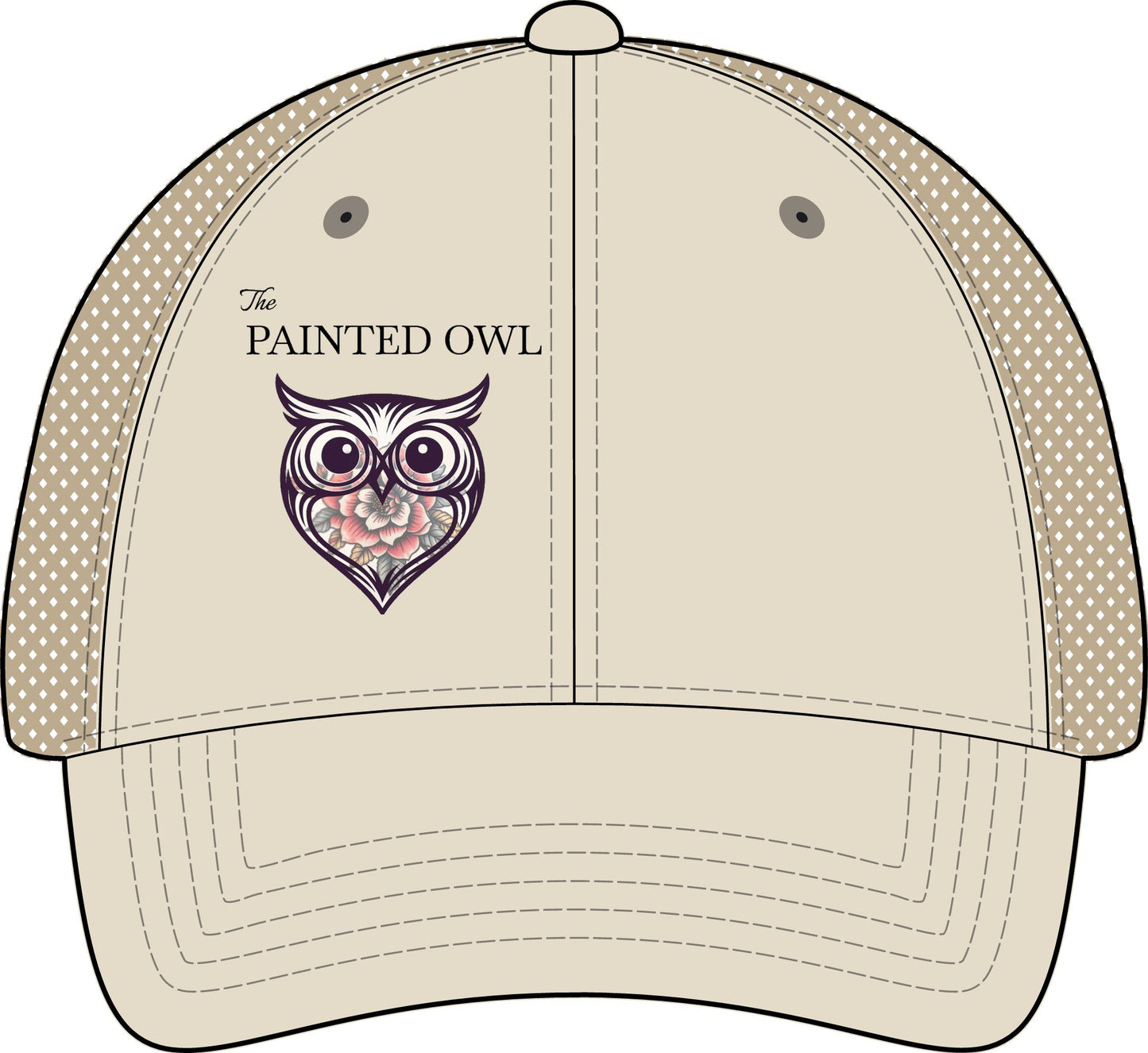 Women's Washed Mesh-Back Cap