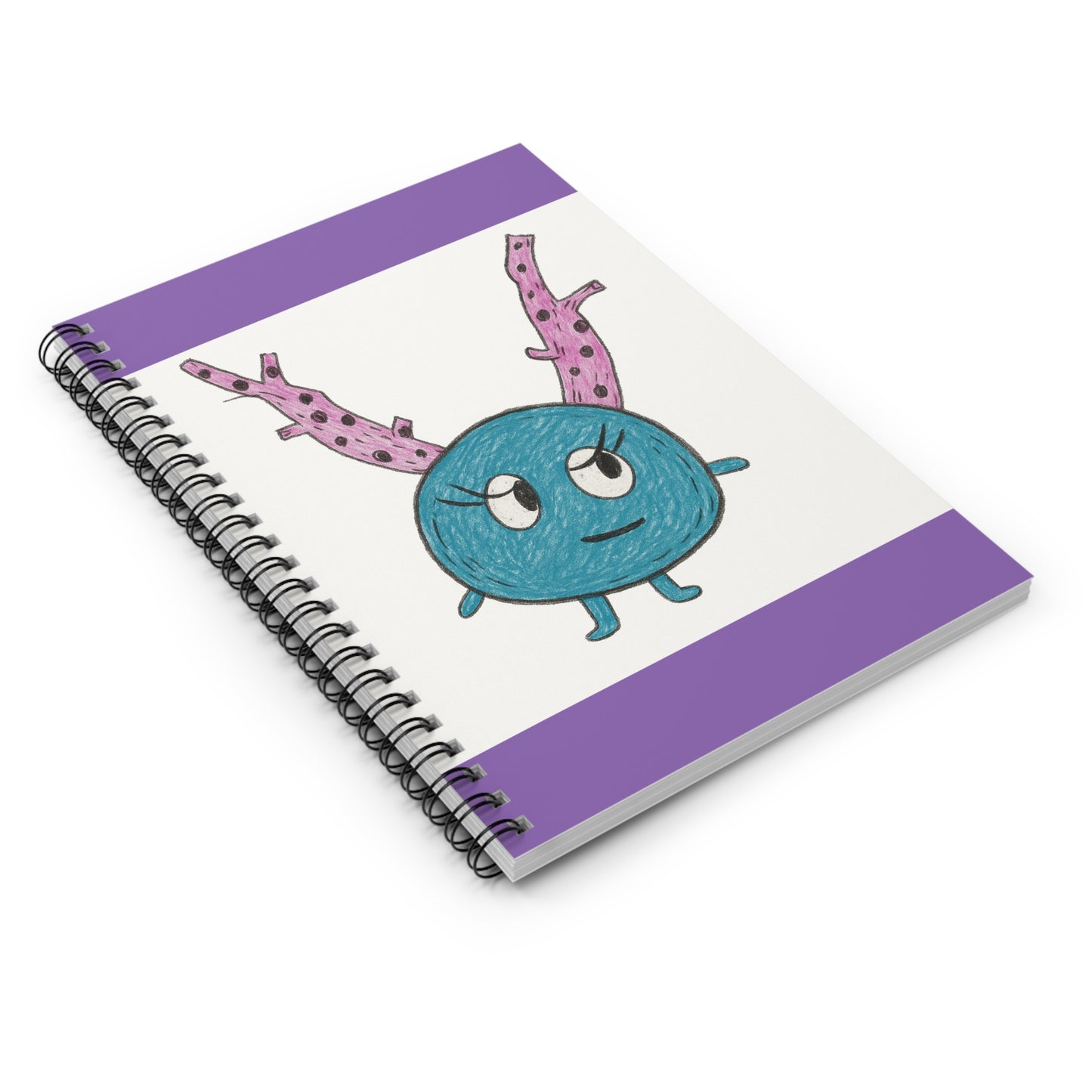Whimsical Spiral Notebook for Creativity, Cute Journaling, School Supplies, Unique Gifts, Fun Sketchbook, Kids & Adults