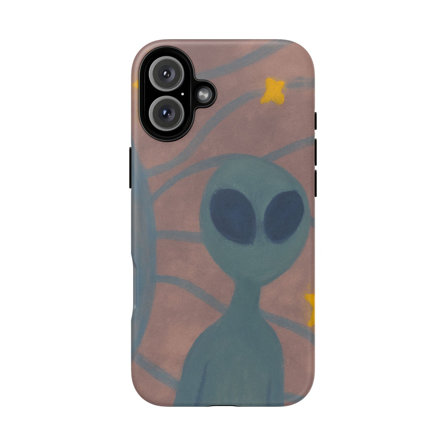 Alien-Themed Phone Case, Unique Designs for Sci-Fi Lovers, Gifts for Space Fans, Stylish Mobile Protector, Halloween Accessories, Space Art