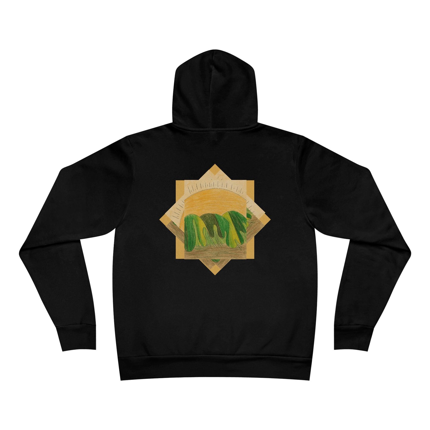 Cozy Unisex Hoodie with Artistic Design, Perfect for Everyday Wear, Gift for Friends, Casual Style, Fall Fashion, Art Lovers Sweatshirt