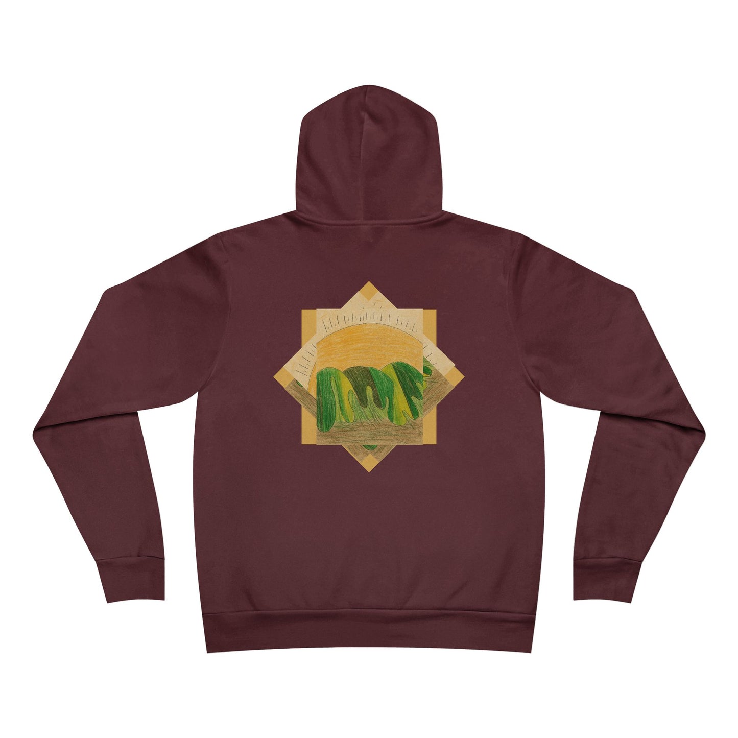 Cozy Unisex Hoodie with Artistic Design, Perfect for Everyday Wear, Gift for Friends, Casual Style, Fall Fashion, Art Lovers Sweatshirt