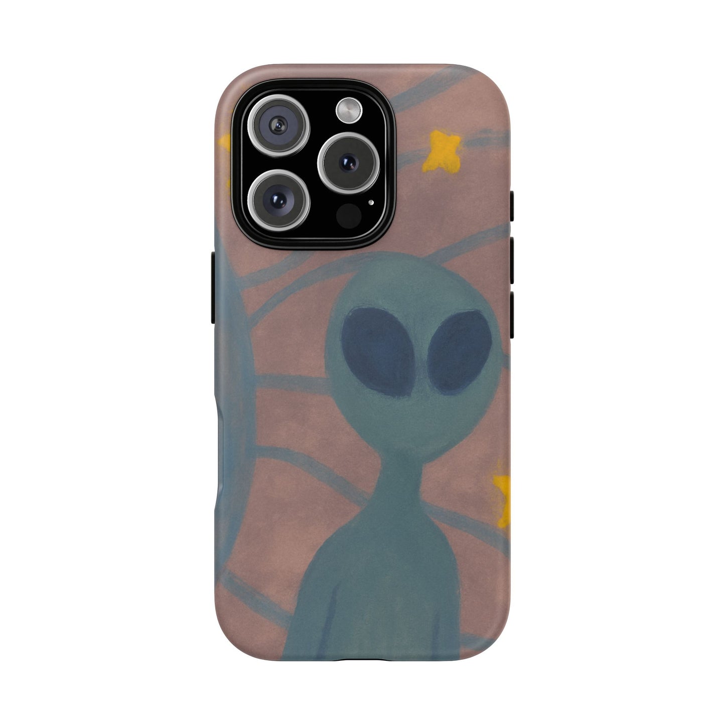 Alien-Themed Phone Case, Unique Designs for Sci-Fi Lovers, Gifts for Space Fans, Stylish Mobile Protector, Halloween Accessories, Space Art