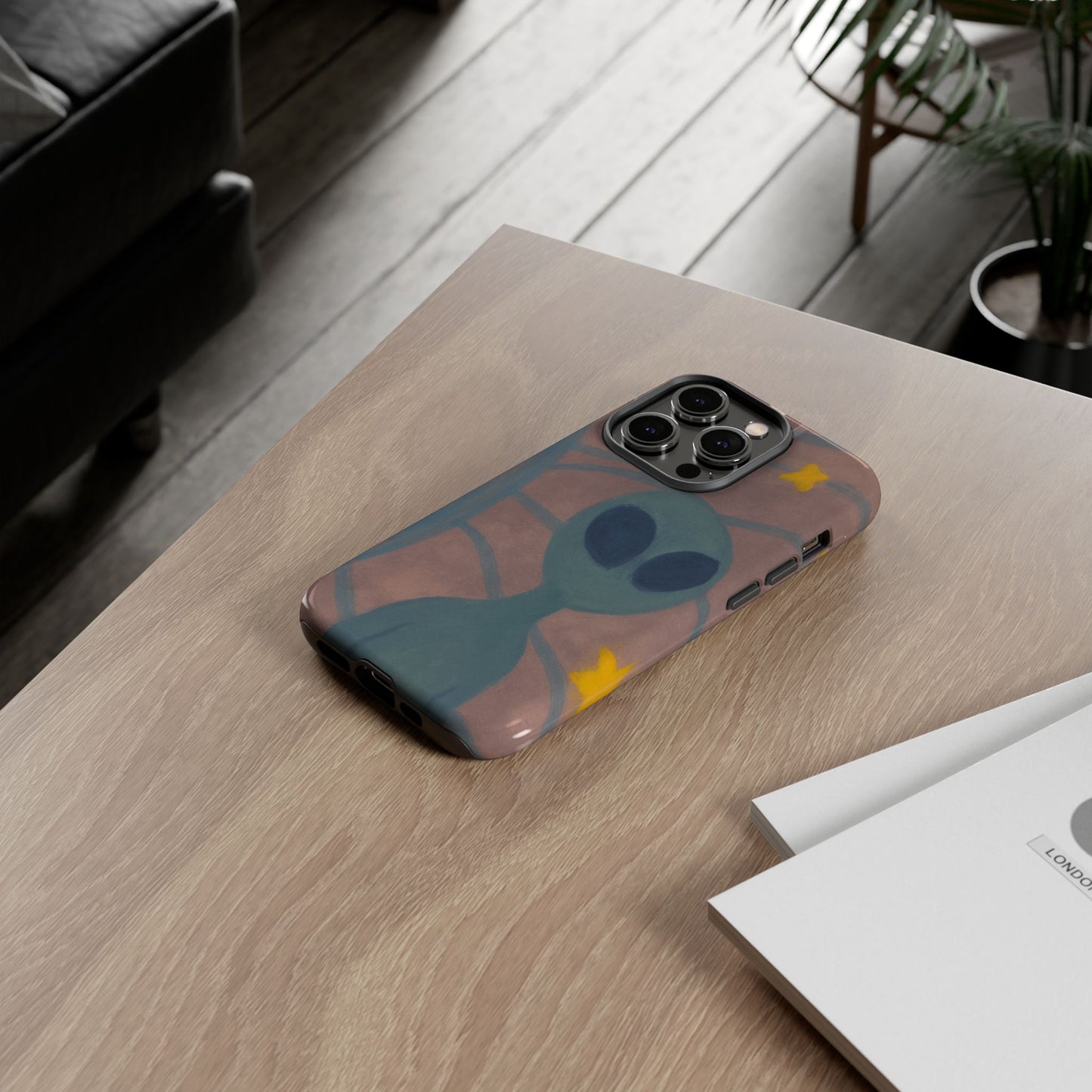 Alien-Themed Phone Case, Unique Designs for Sci-Fi Lovers, Gifts for Space Fans, Stylish Mobile Protector, Halloween Accessories, Space Art