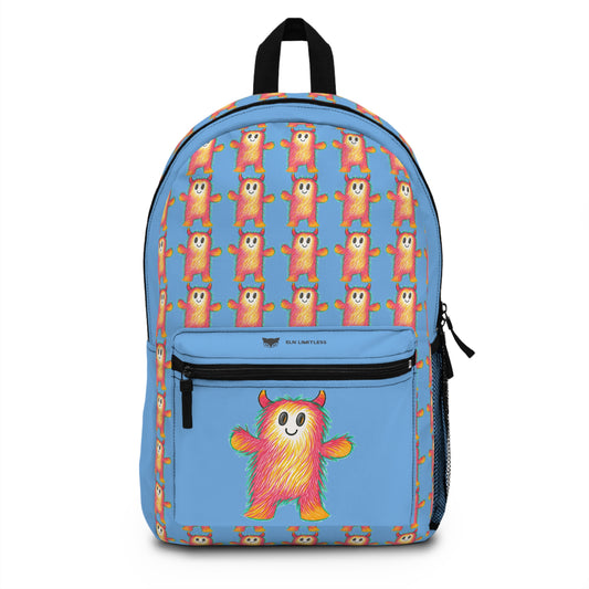 Snuggle Wug Monster Backpack for Kids, Cute Backpack, Back to School, Playtime Gear, Graphic Schoolbag, Fun Design for Children