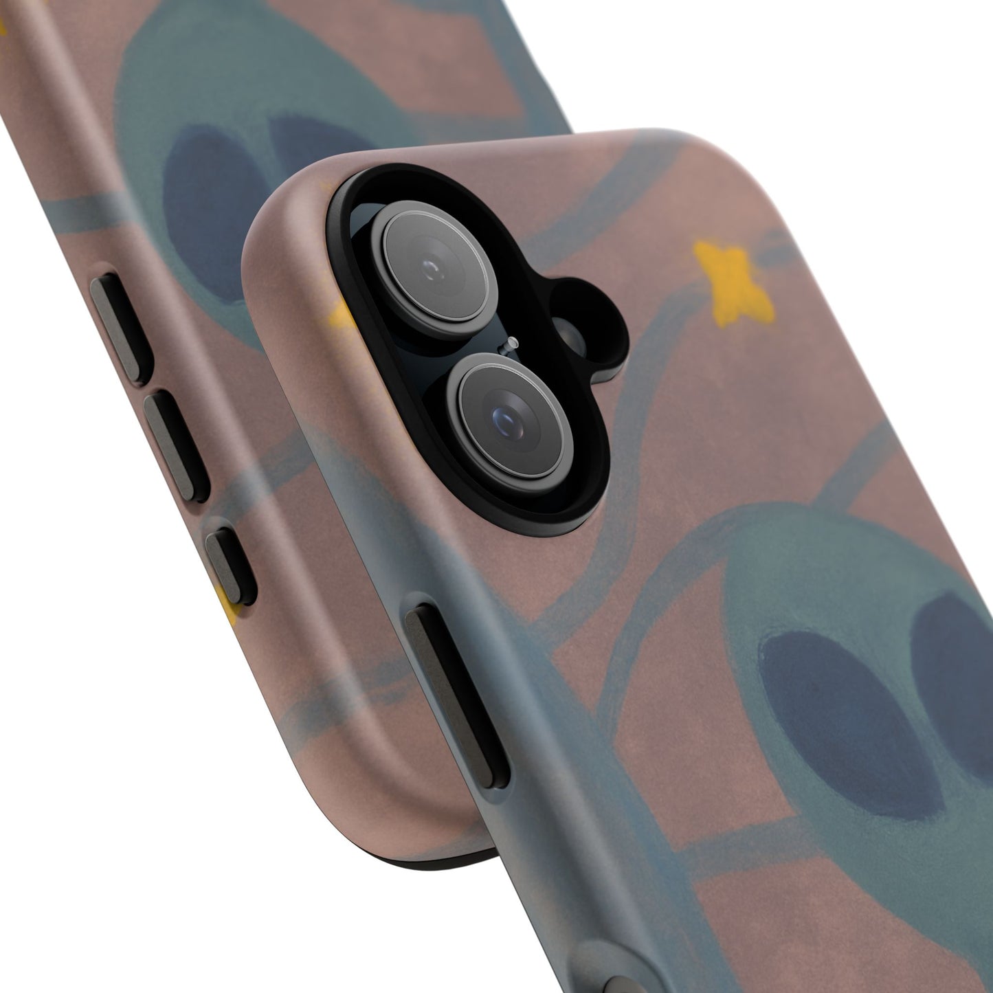 Alien-Themed Phone Case, Unique Designs for Sci-Fi Lovers, Gifts for Space Fans, Stylish Mobile Protector, Halloween Accessories, Space Art