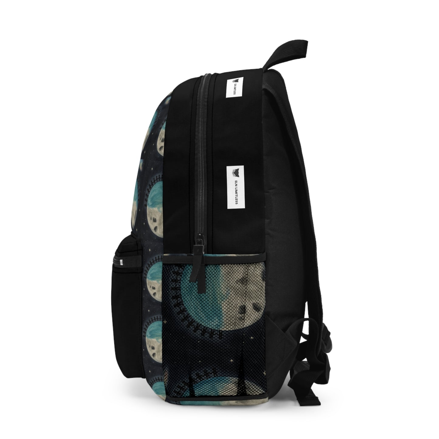 Kids Earth Art Astrology Bag, Space Lover Gift, Galaxy School Bag, Universe Theme Backpack, Unique Traveling Companion