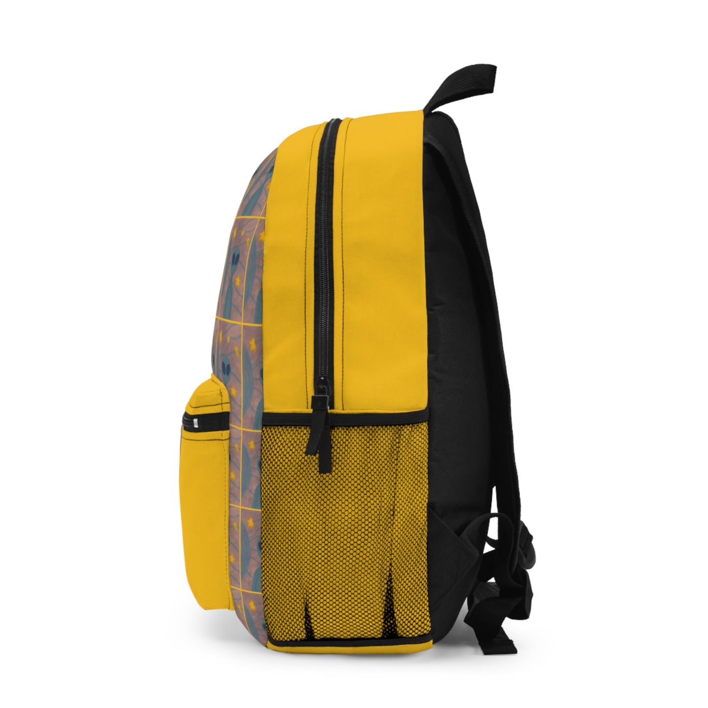 Alien-Themed Backpack with Colorful Design, Cute Backpack for Kids, Trendy Schoolbag, Ideal for Back to School, Cosmic Gifts