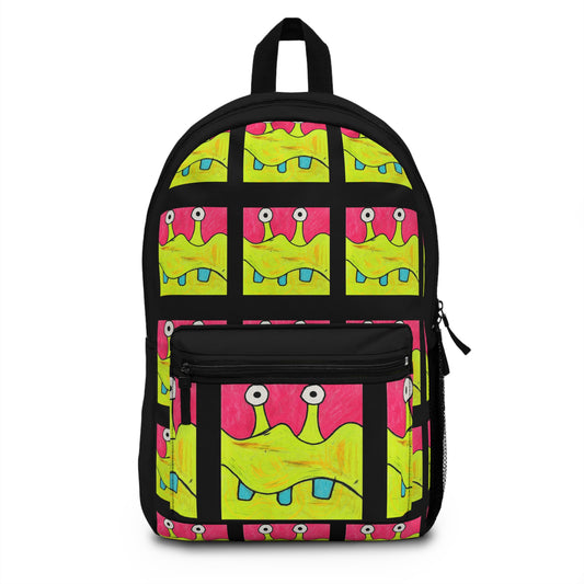 Doodletooth Monster Backpack | Cute Kids' Bag, School Supplies, Funny Gift, Travel Essentials, Classroom Essentials