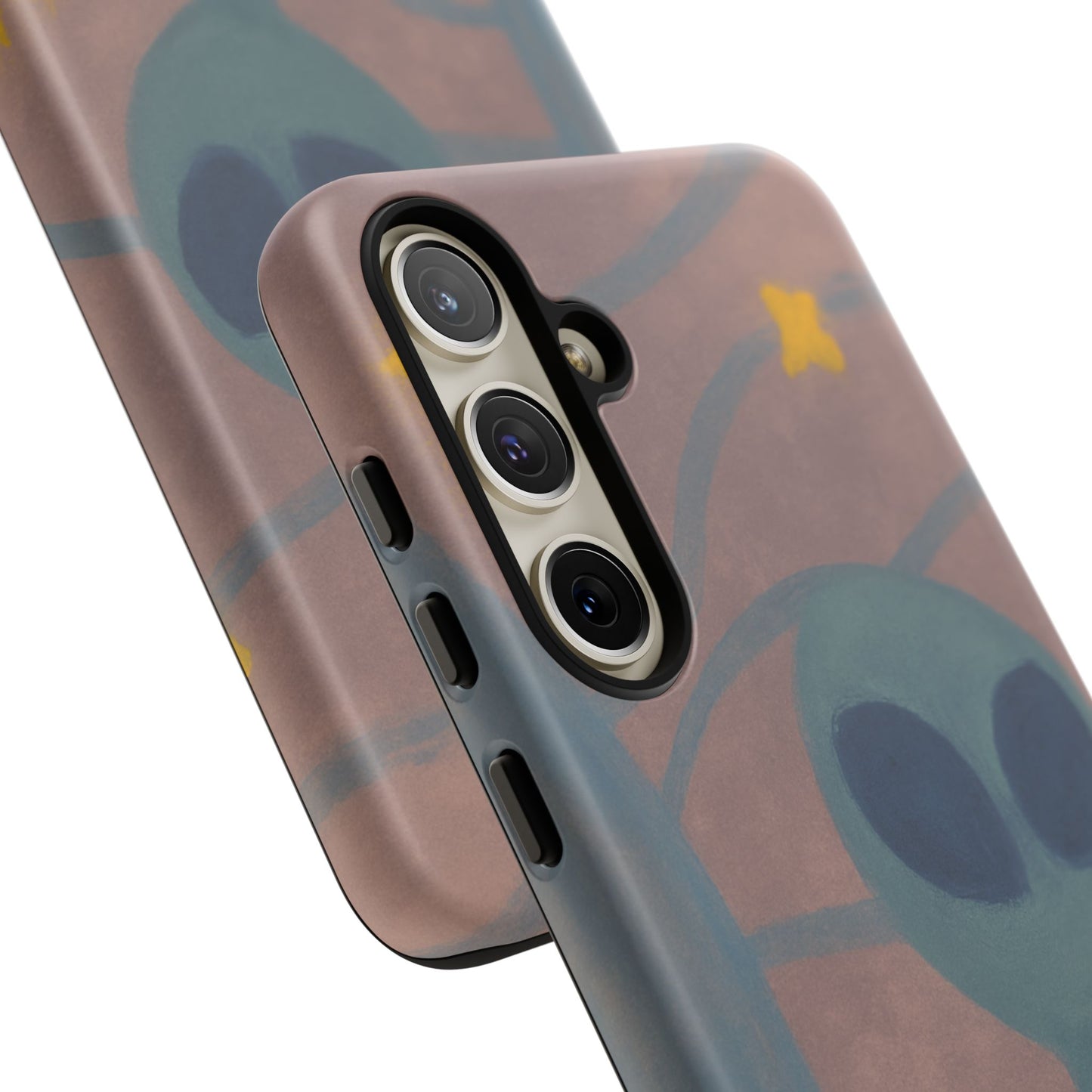 Alien-Themed Phone Case, Unique Designs for Sci-Fi Lovers, Gifts for Space Fans, Stylish Mobile Protector, Halloween Accessories, Space Art