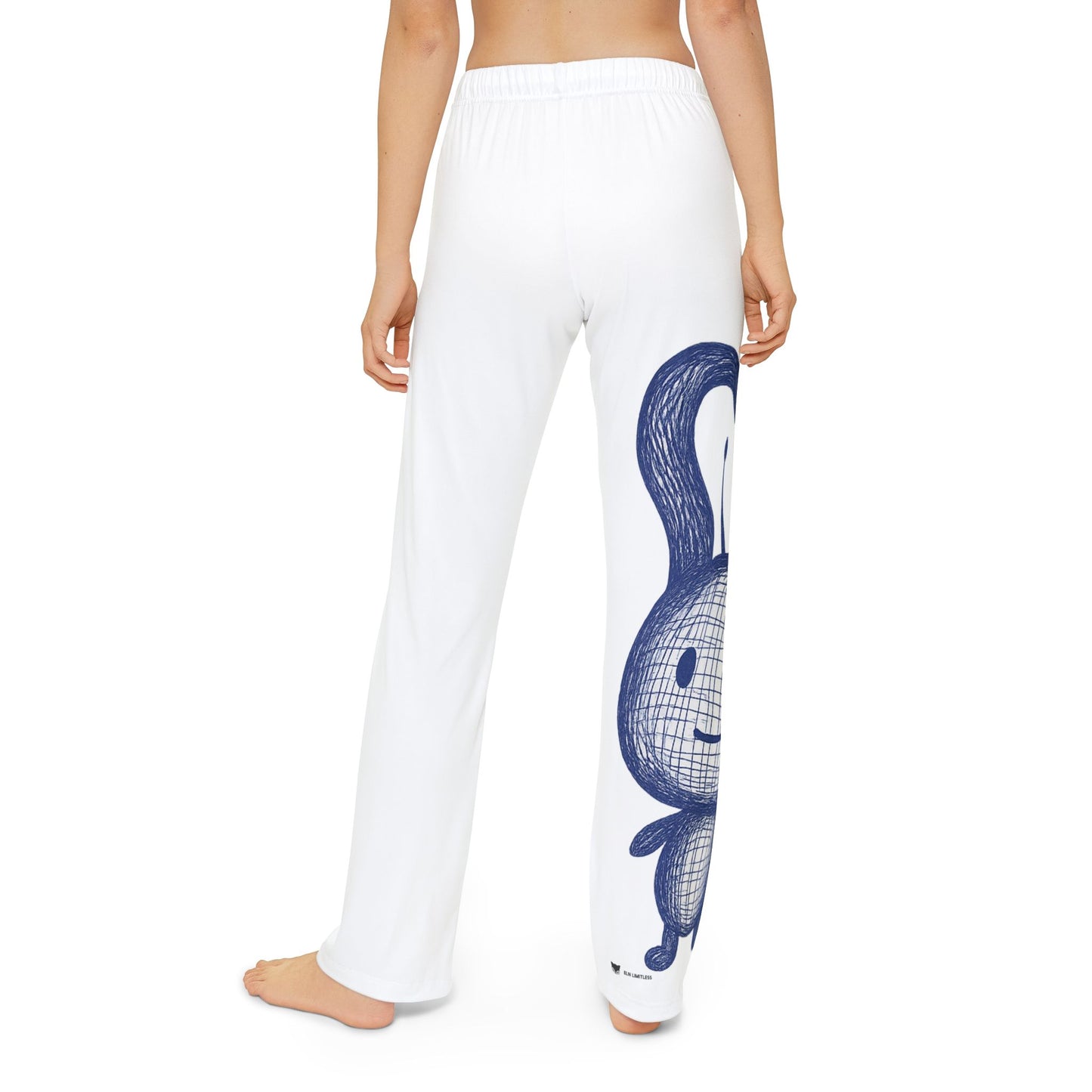 Sniblet Lounge Pants with Playful Bunny Design, Cozy Pajama Wear, Perfect for Sleepovers, Birthdays, and Everyday Comfort