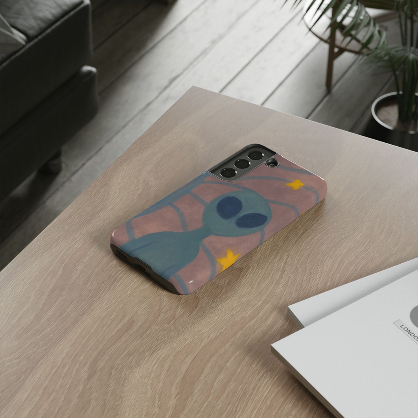 Alien-Themed Phone Case, Unique Designs for Sci-Fi Lovers, Gifts for Space Fans, Stylish Mobile Protector, Halloween Accessories, Space Art