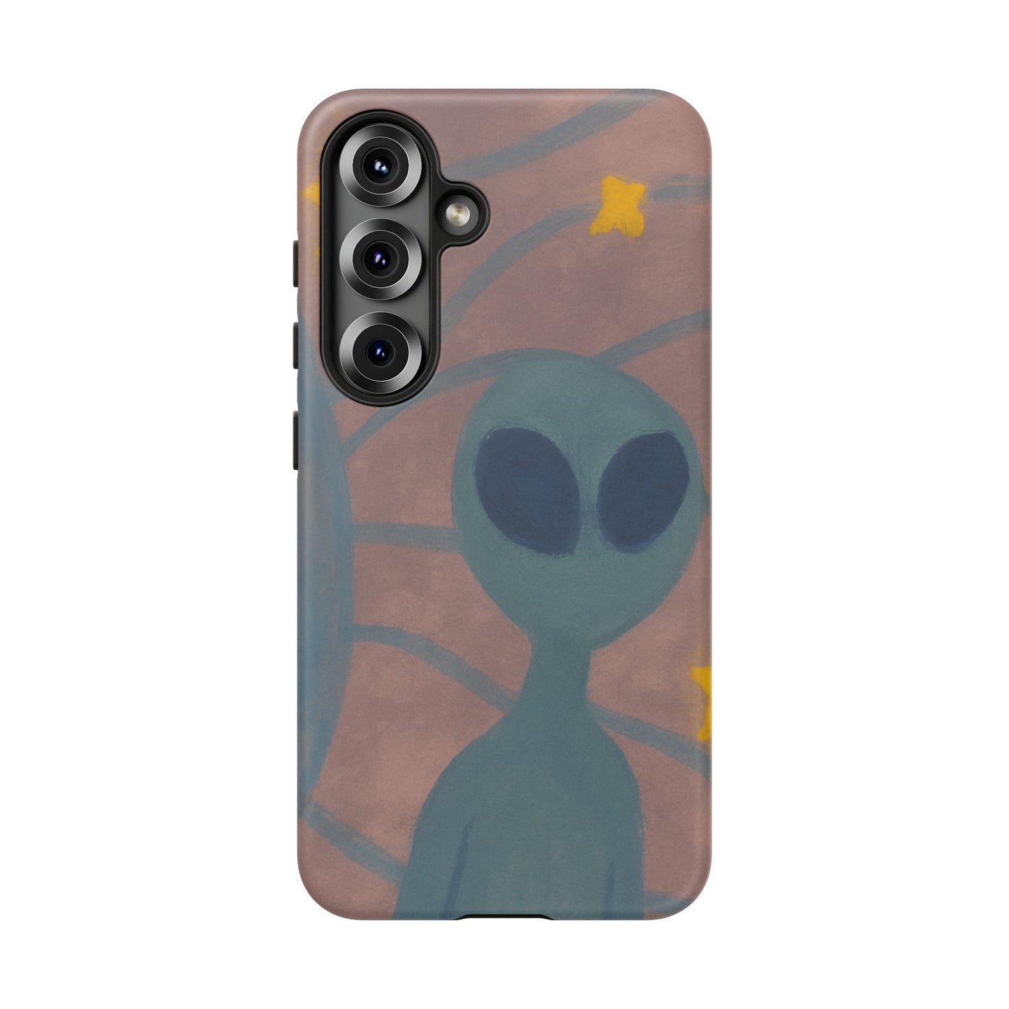Alien-Themed Phone Case, Unique Designs for Sci-Fi Lovers, Gifts for Space Fans, Stylish Mobile Protector, Halloween Accessories, Space Art