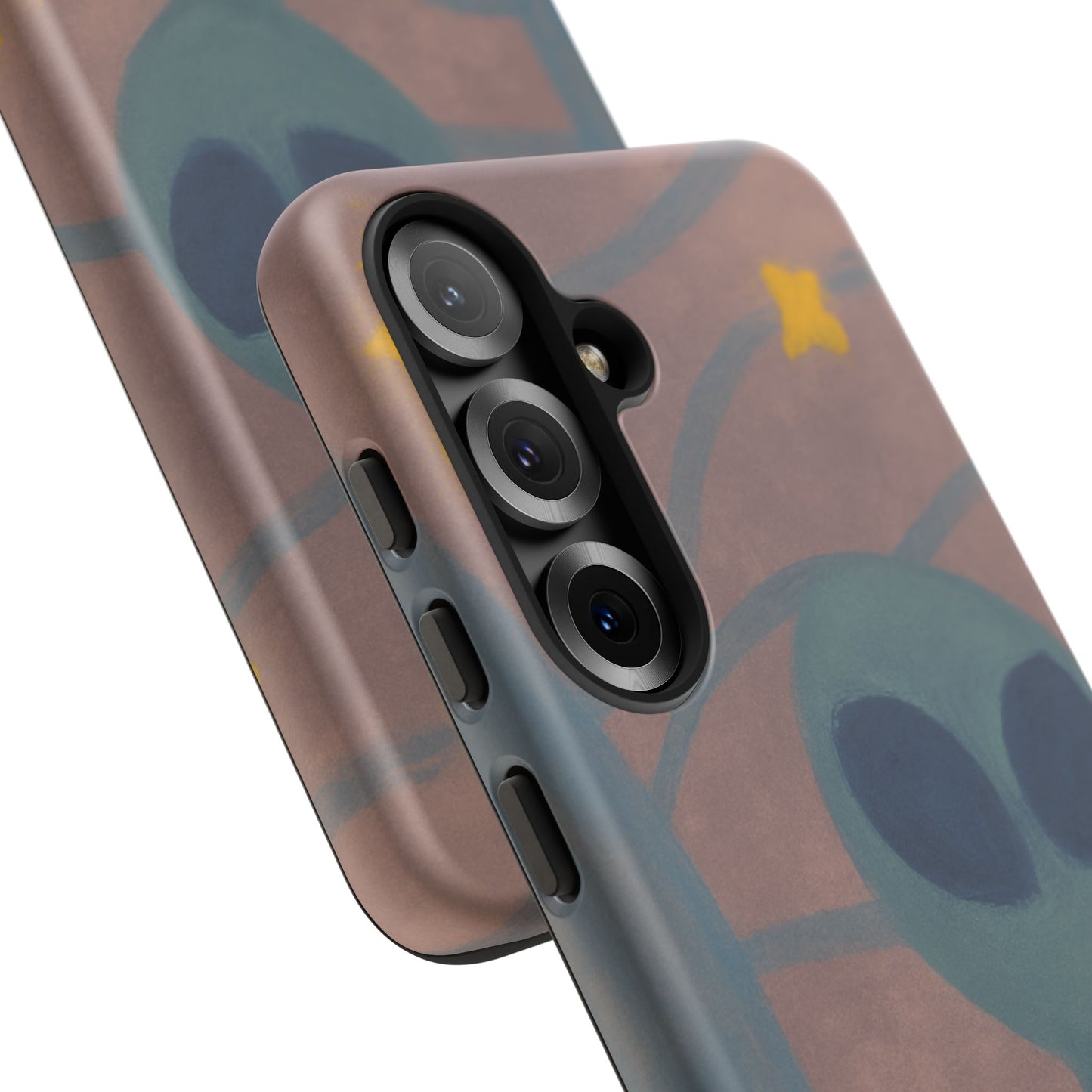 Alien-Themed Phone Case, Unique Designs for Sci-Fi Lovers, Gifts for Space Fans, Stylish Mobile Protector, Halloween Accessories, Space Art