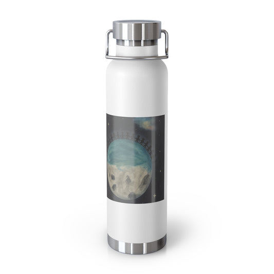 Moonlit Adventure Thermal Bottle, Insulated Water Flask, Travel Bottle, Outdoor Hydration, Gift for Nature Lovers, Camping Essentials