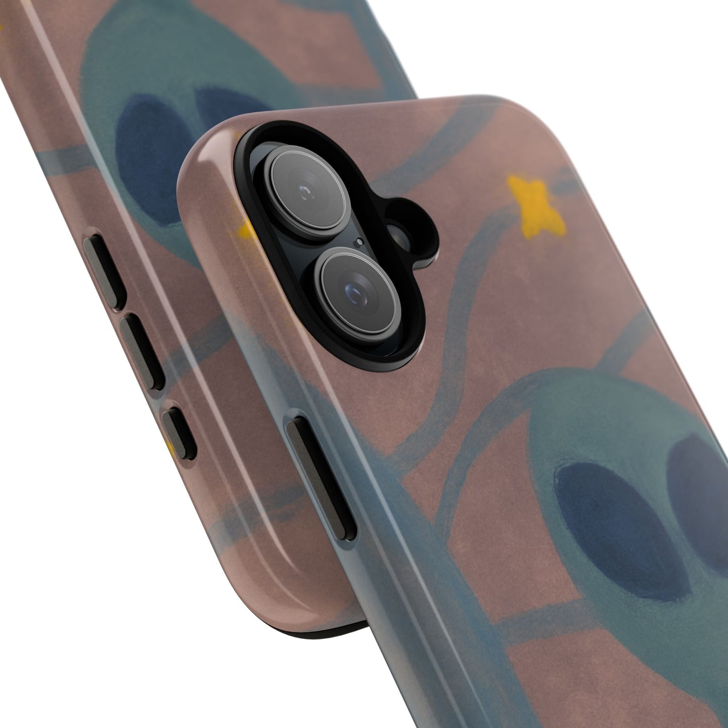 Alien-Themed Phone Case, Unique Designs for Sci-Fi Lovers, Gifts for Space Fans, Stylish Mobile Protector, Halloween Accessories, Space Art