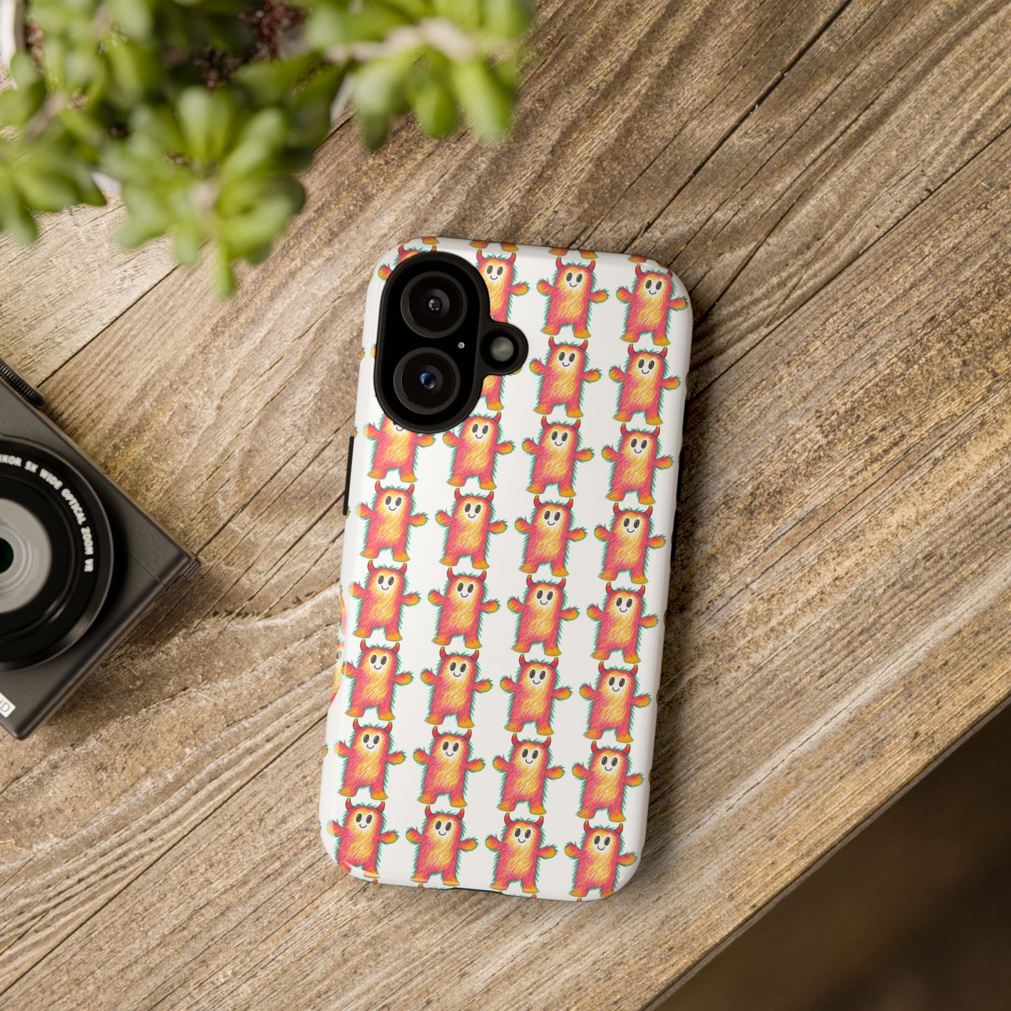 Snuggle Wug Phone Case-  Tough Cases for Kids, Fun Phone Cover, Gifts for Her, Birthday Party Favors, Summer Vibes