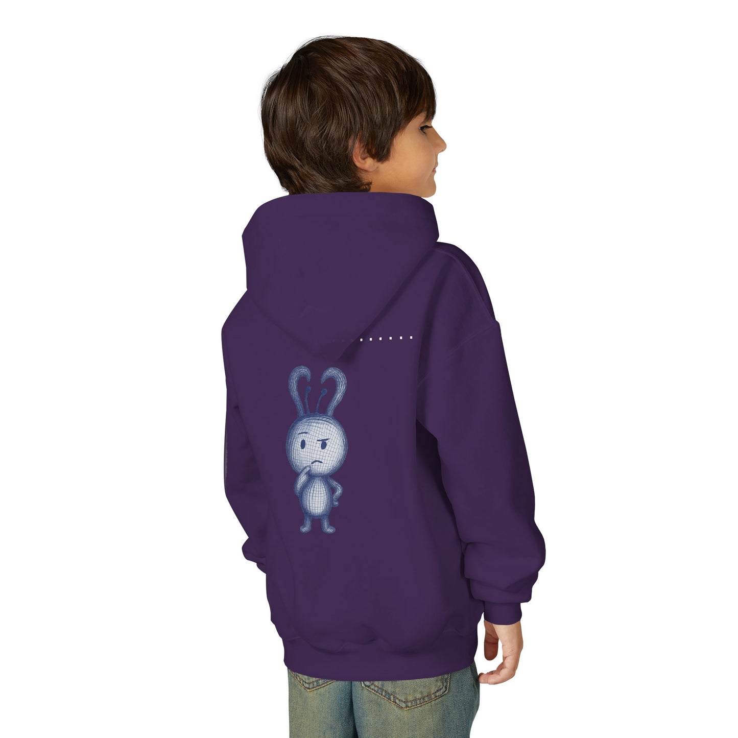 Youth Hoodie — Cute SNIBLET Mood Series " Kids Hooded Sweatshirt