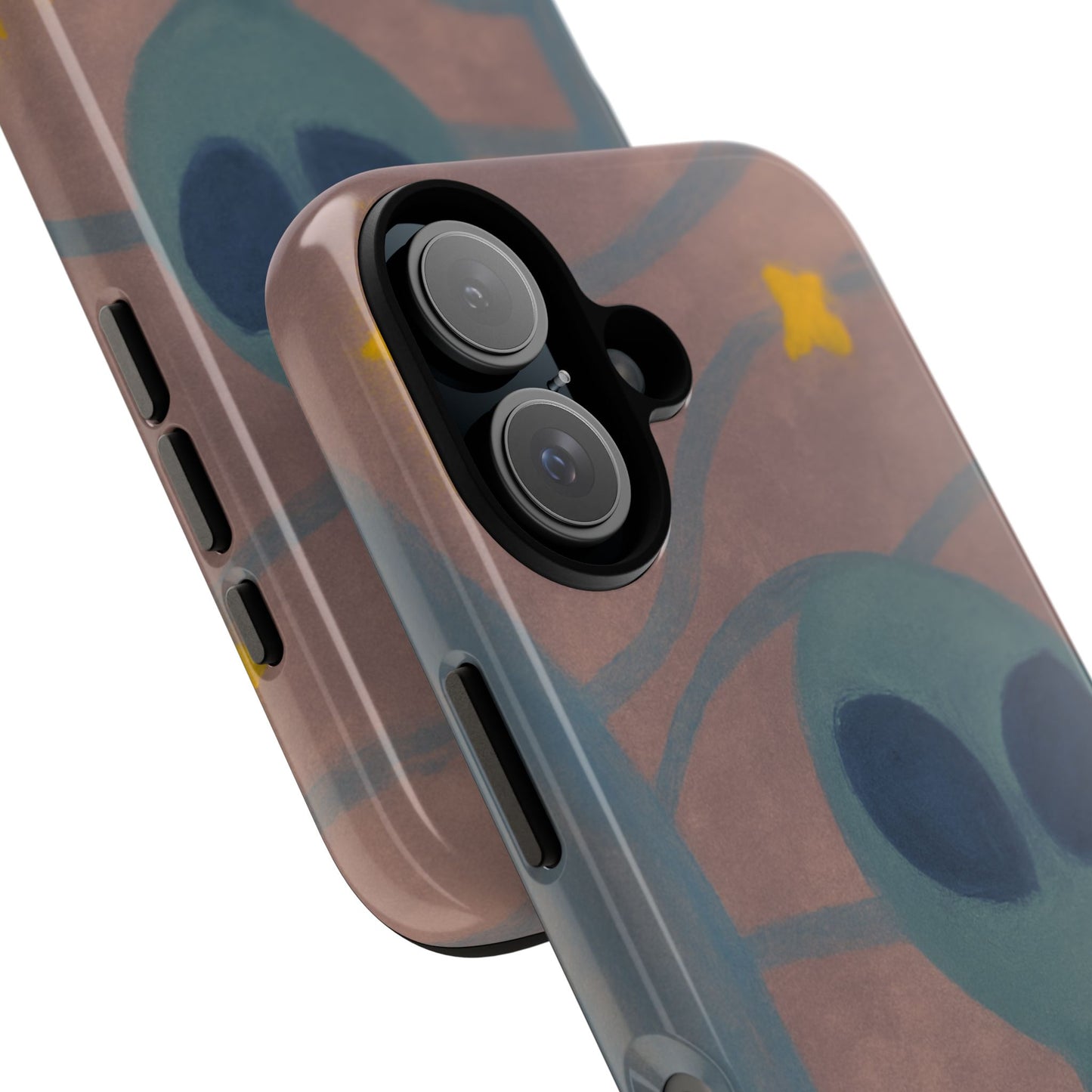 Alien-Themed Phone Case, Unique Designs for Sci-Fi Lovers, Gifts for Space Fans, Stylish Mobile Protector, Halloween Accessories, Space Art