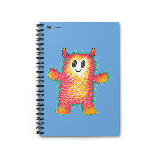Colorful Monster Spiral Notebook - Fun & Whimsical Design for Kids and Adults, Great for School or Journaling, Back to School Gifts, [...]