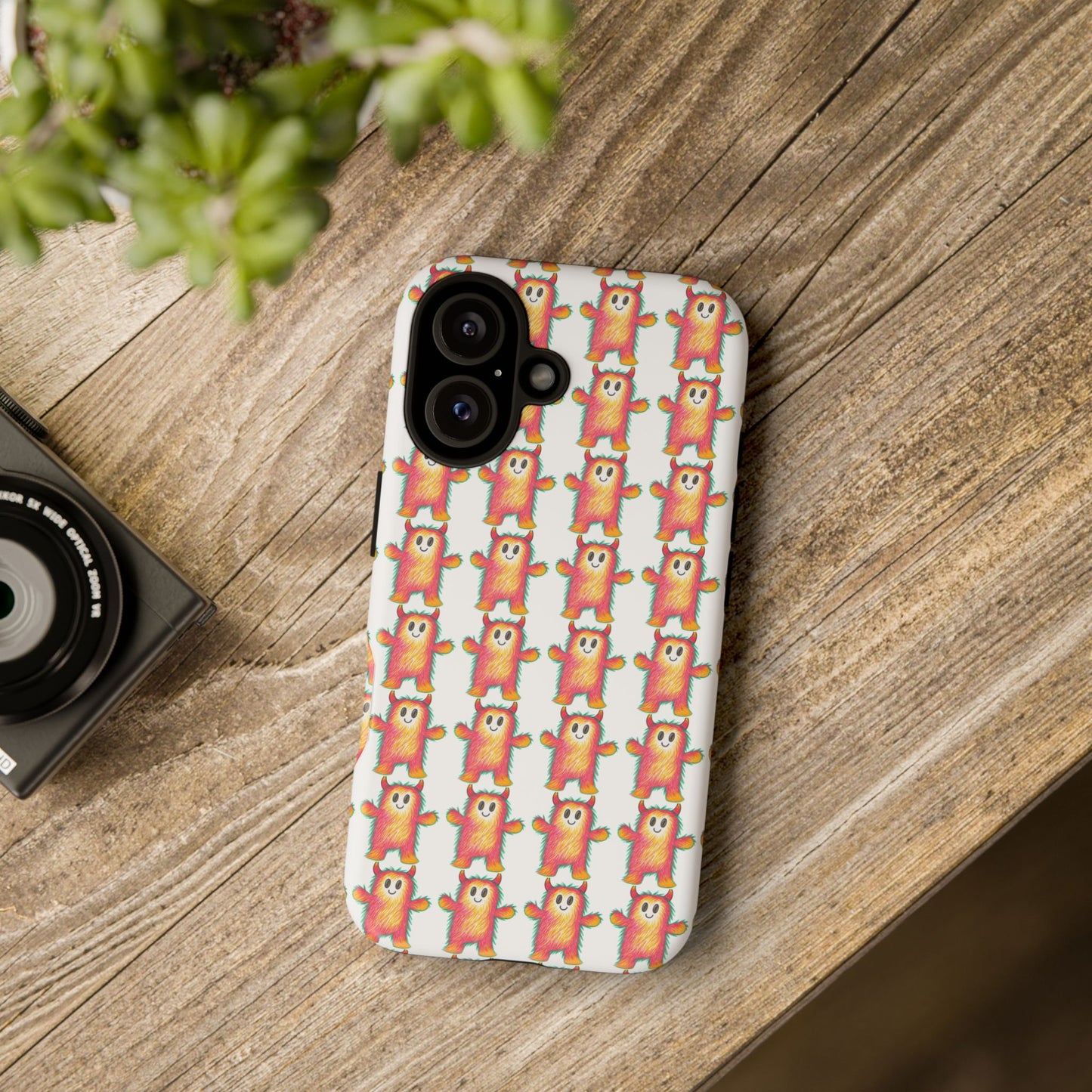 Snuggle Wug Phone Case-  Tough Cases for Kids, Fun Phone Cover, Gifts for Her, Birthday Party Favors, Summer Vibes