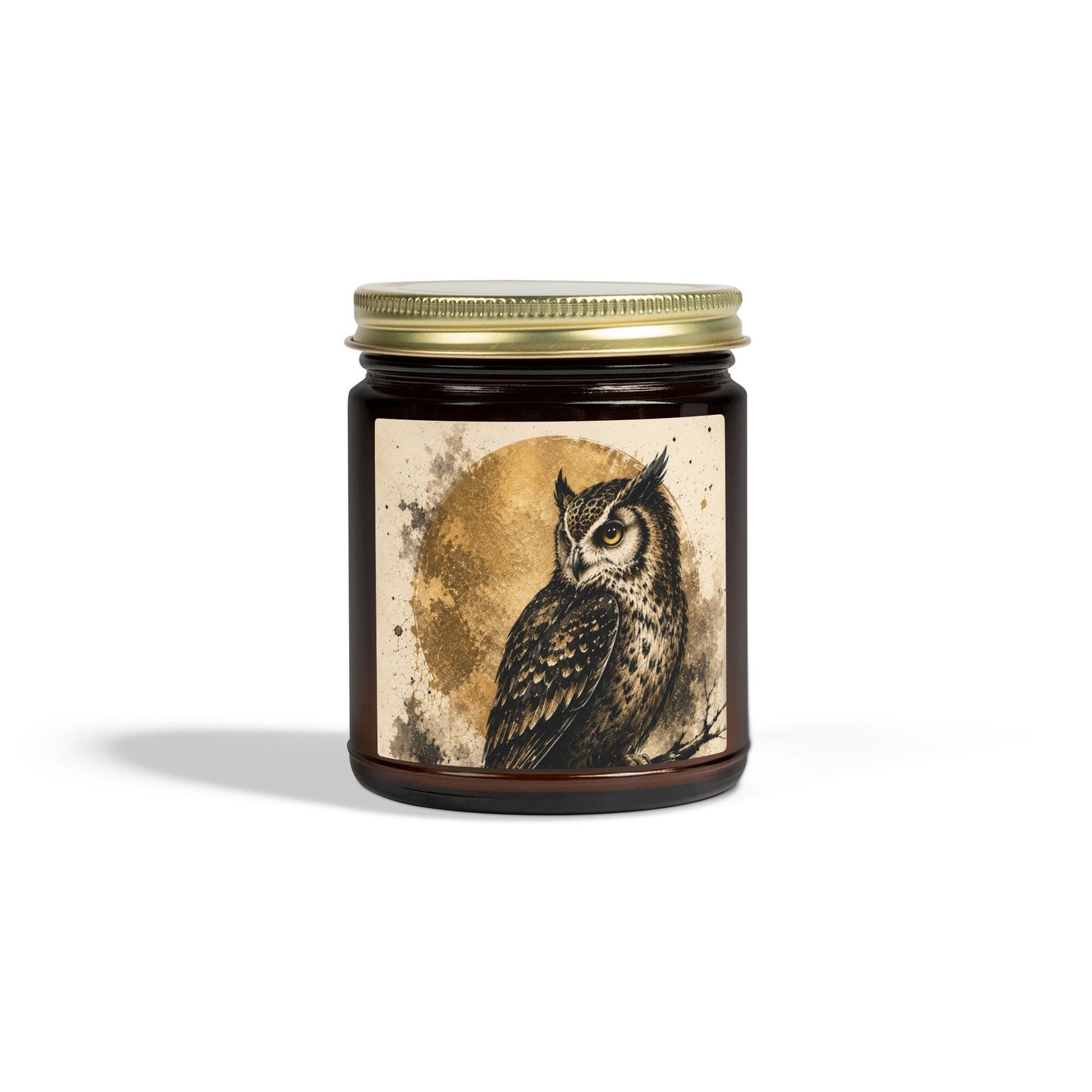 Owl Moon Coconut Apricot Scented Candle — 4oz/9oz Jar